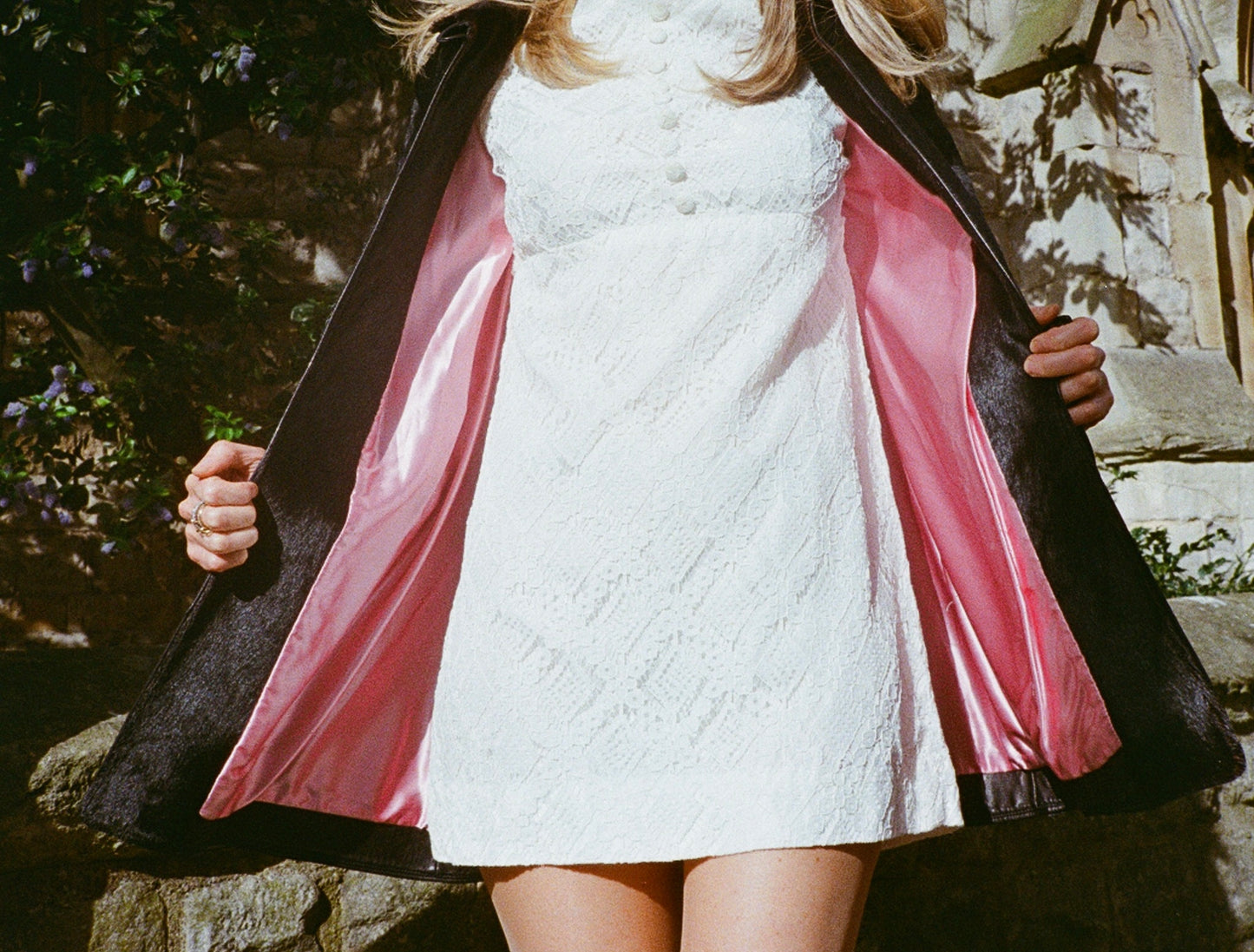 70’s Yves Saint Laurent Black Coat