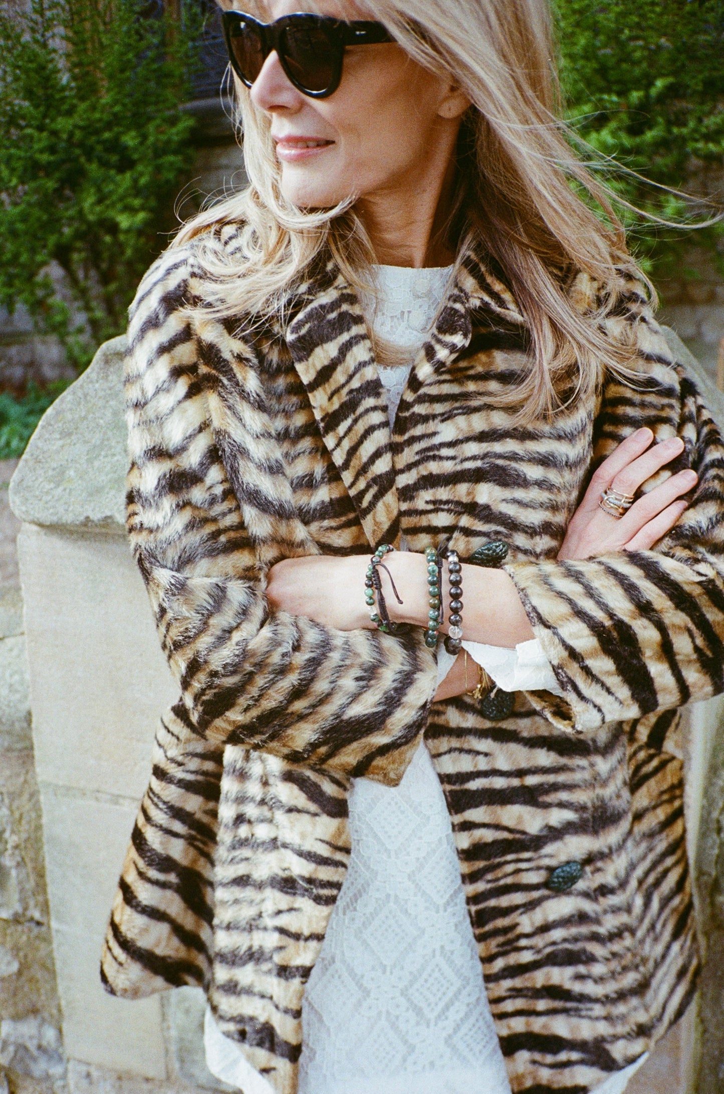 60’s Faux Tiger Print Jacket