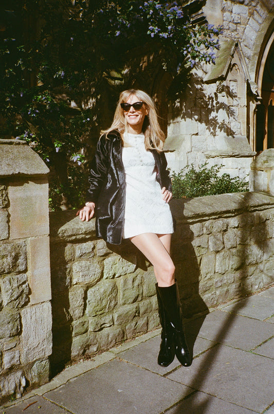 70’s Yves Saint Laurent Black Coat