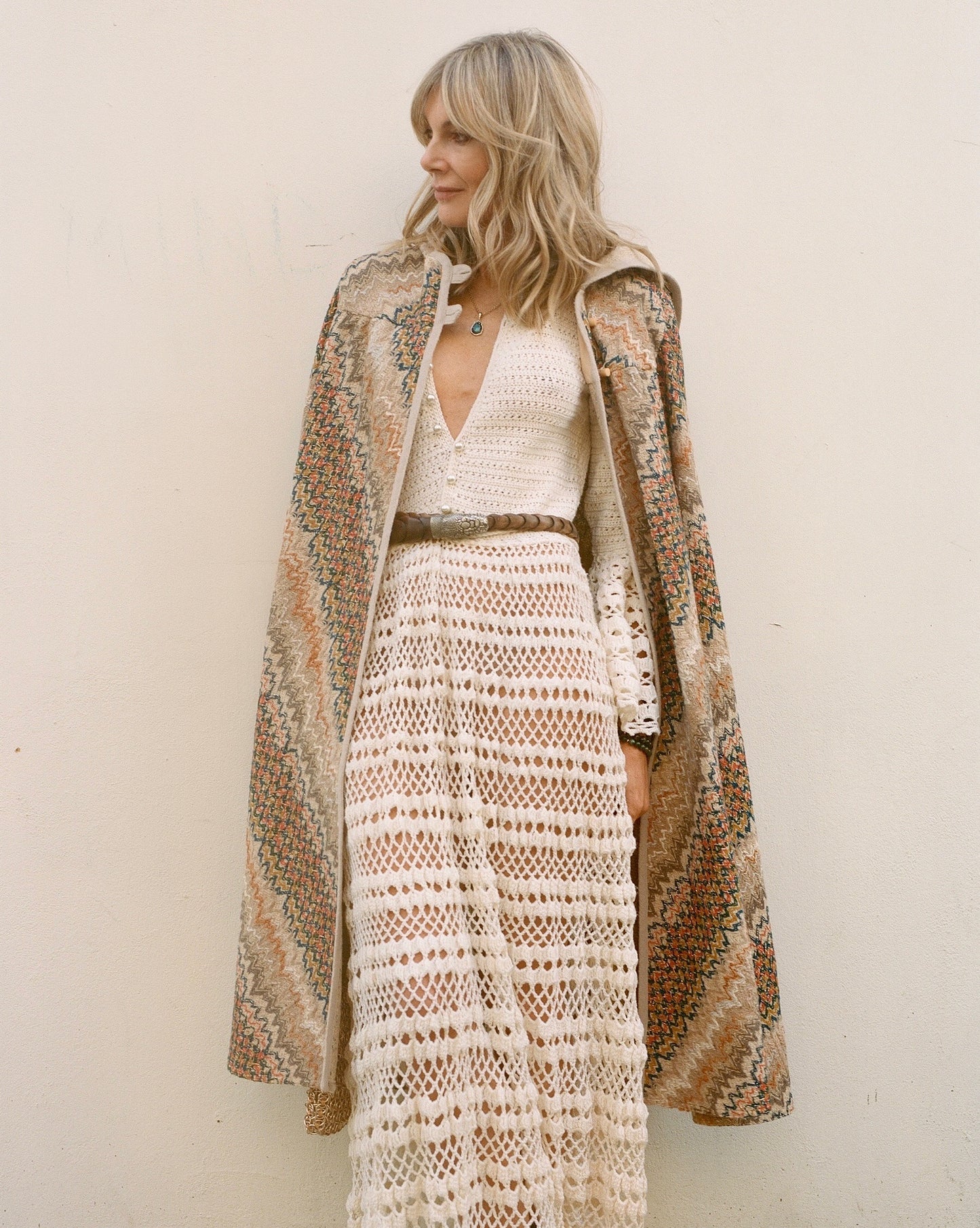 70’s Sheer Knit Dress