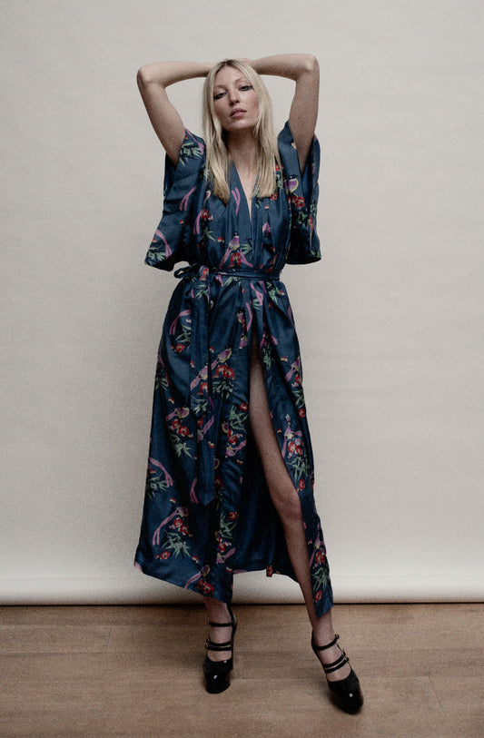 40’s Chinoiserie Kimino