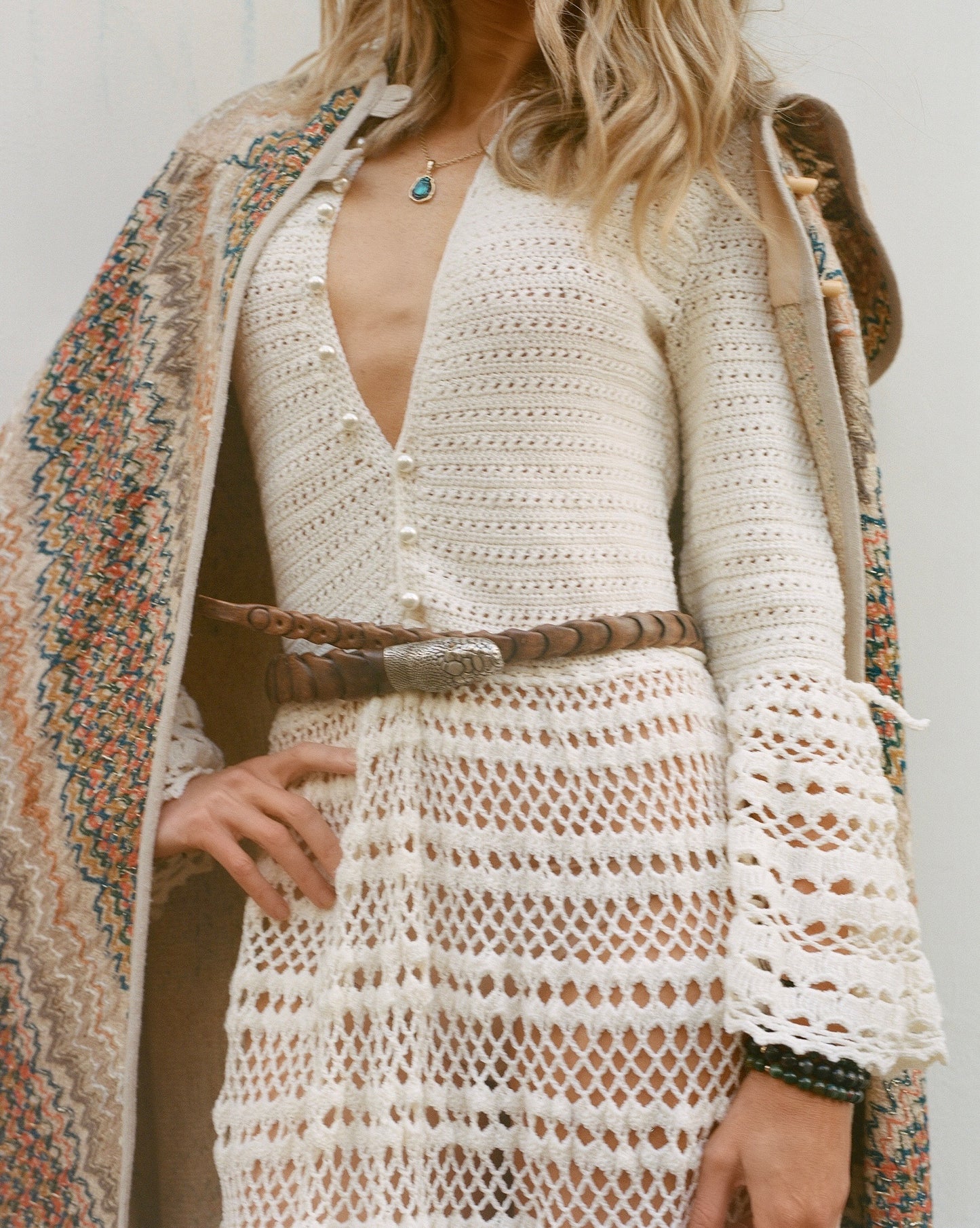 70’s Sheer Knit Dress