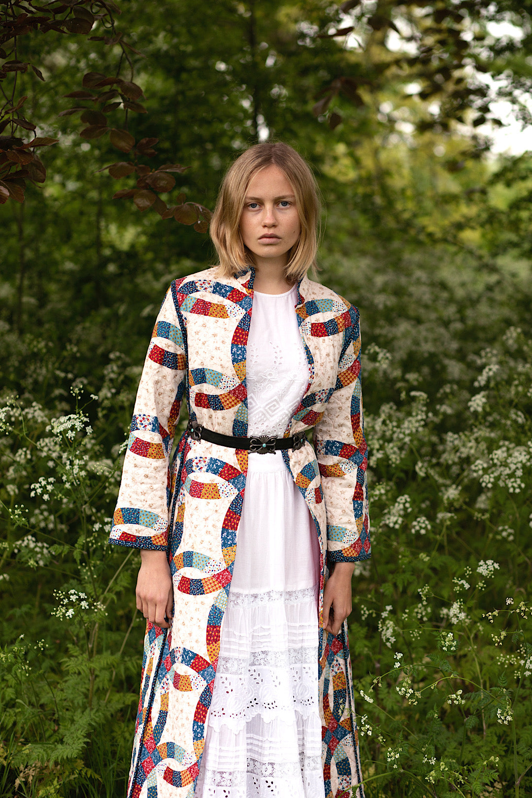 Quilted Patchwork Duster