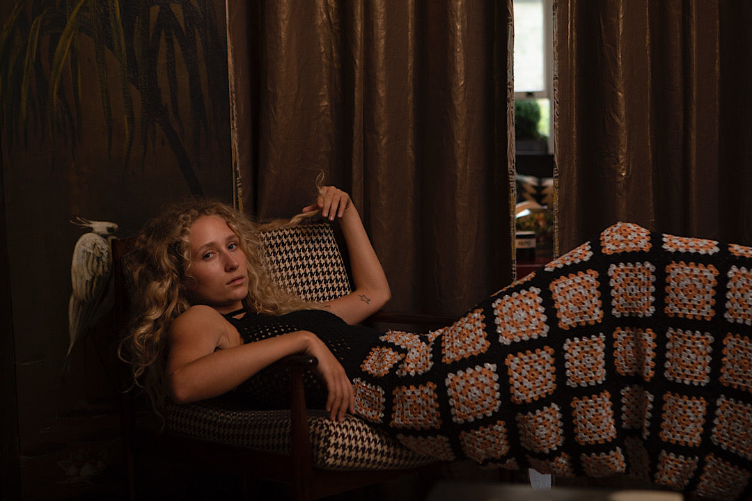 Long Crochet Dress