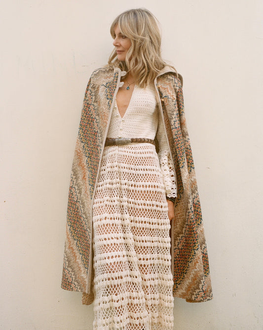 70’s Sheer Knit Dress